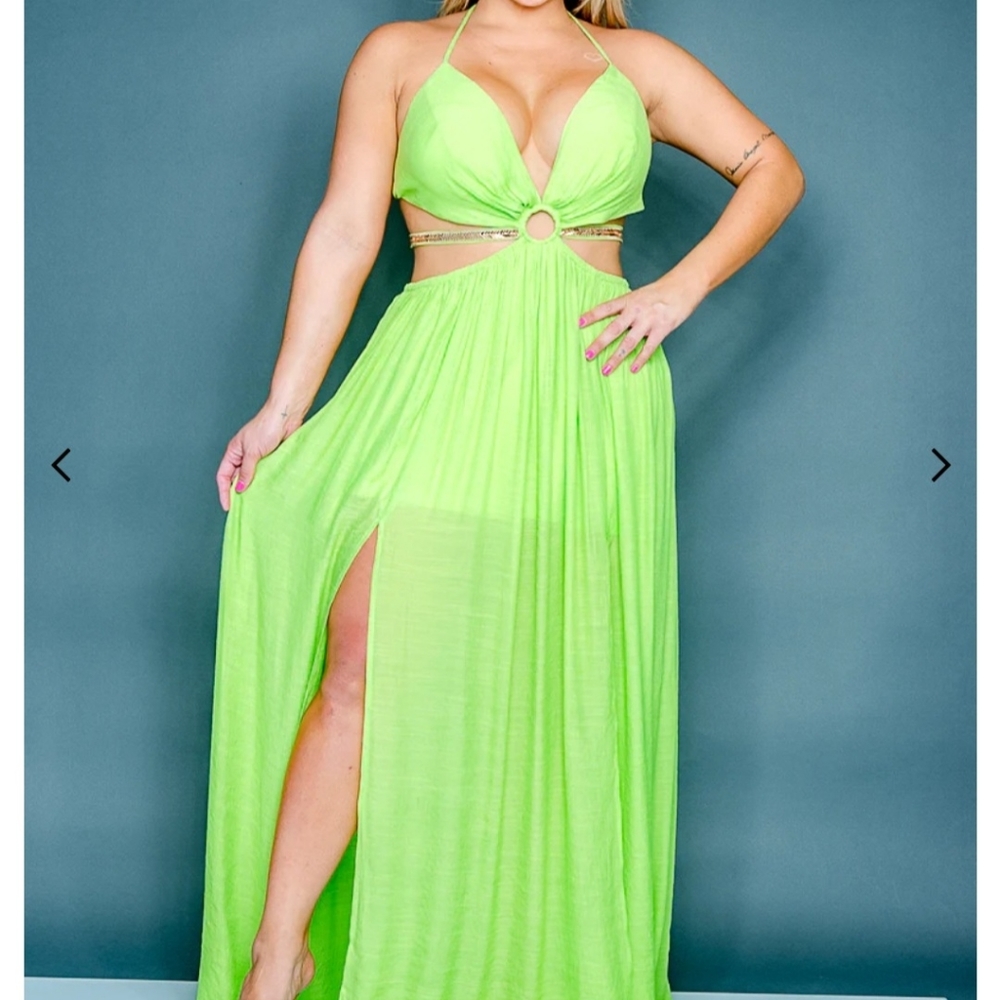 Plus Size Elegant Maxi Dress